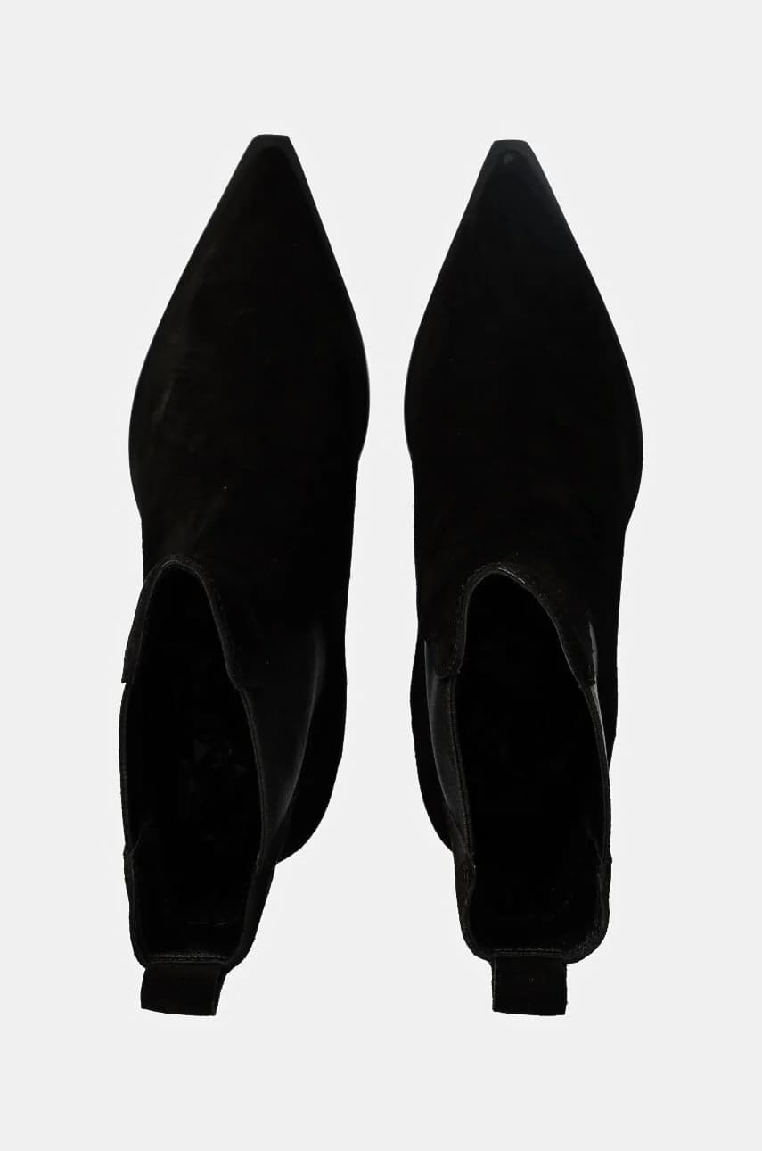 Замшевые ботинки челси - фото 5