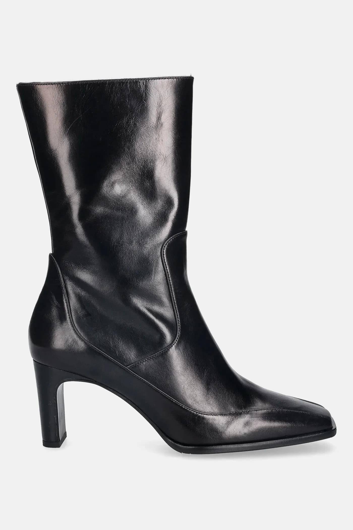 Кожаные ботильоны - фото 2