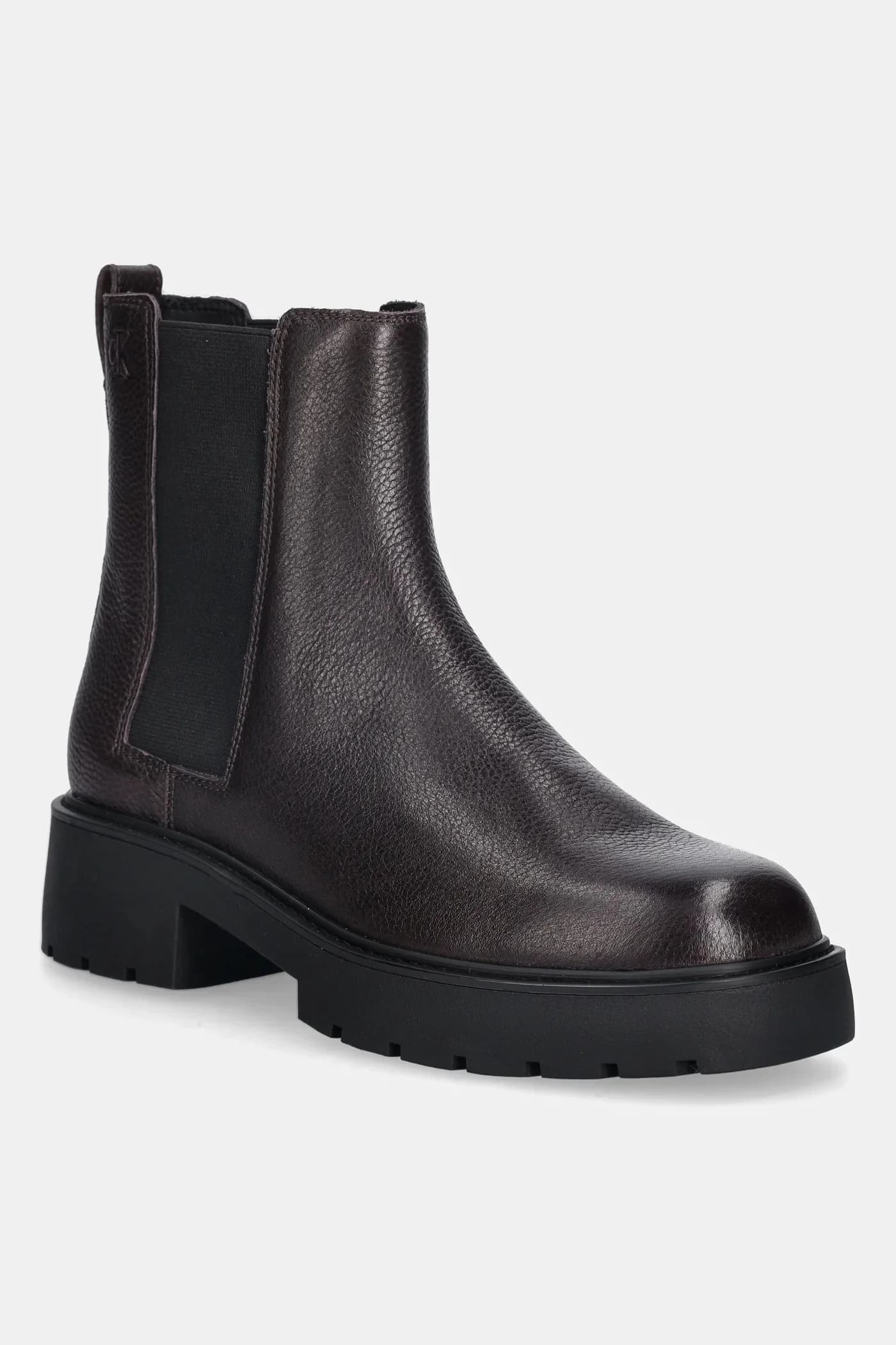 CHUNKY CHELSEA BOOT LTH кожаные ботинки челси