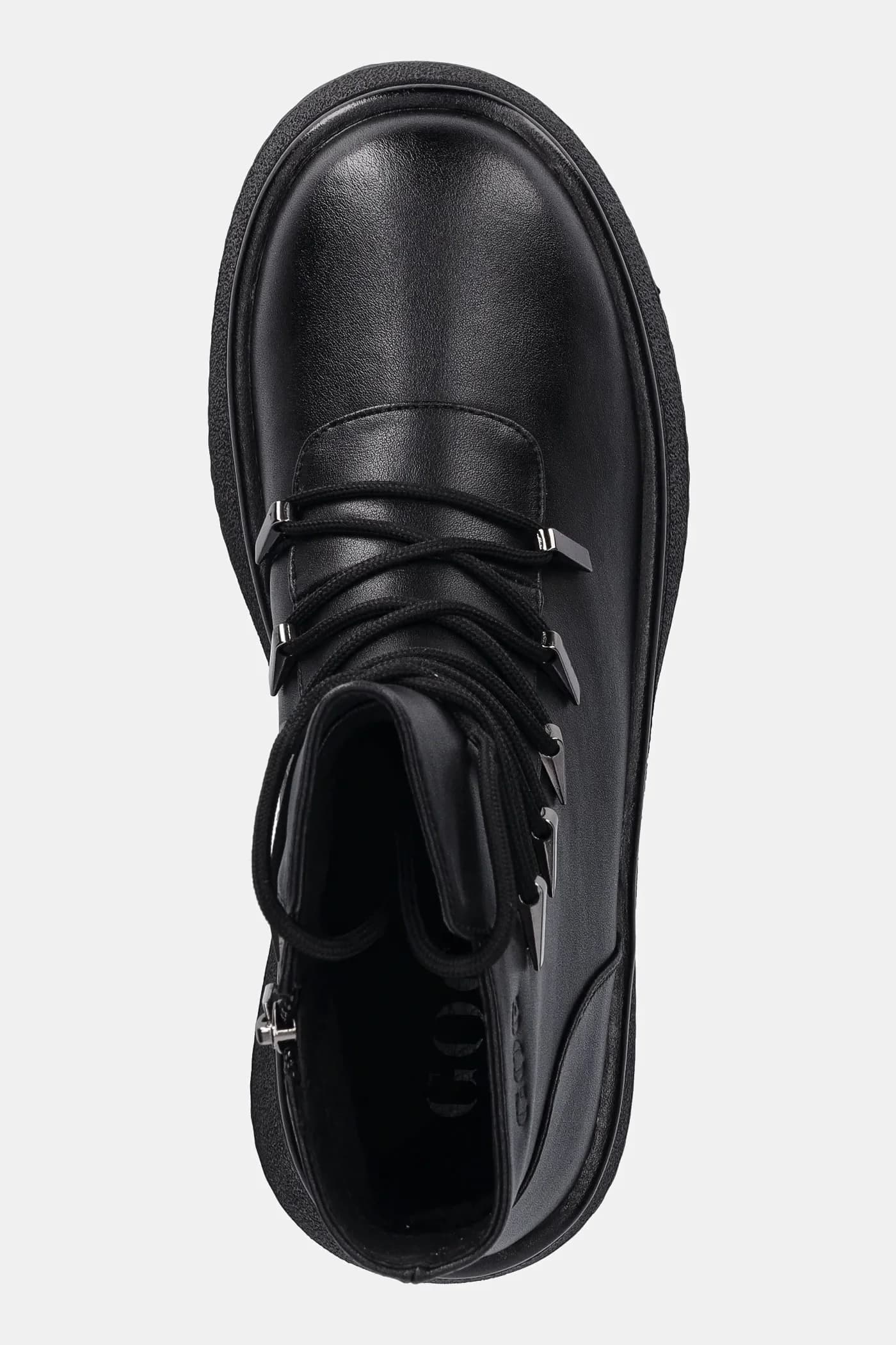 Кожаные ботильоны - фото 4