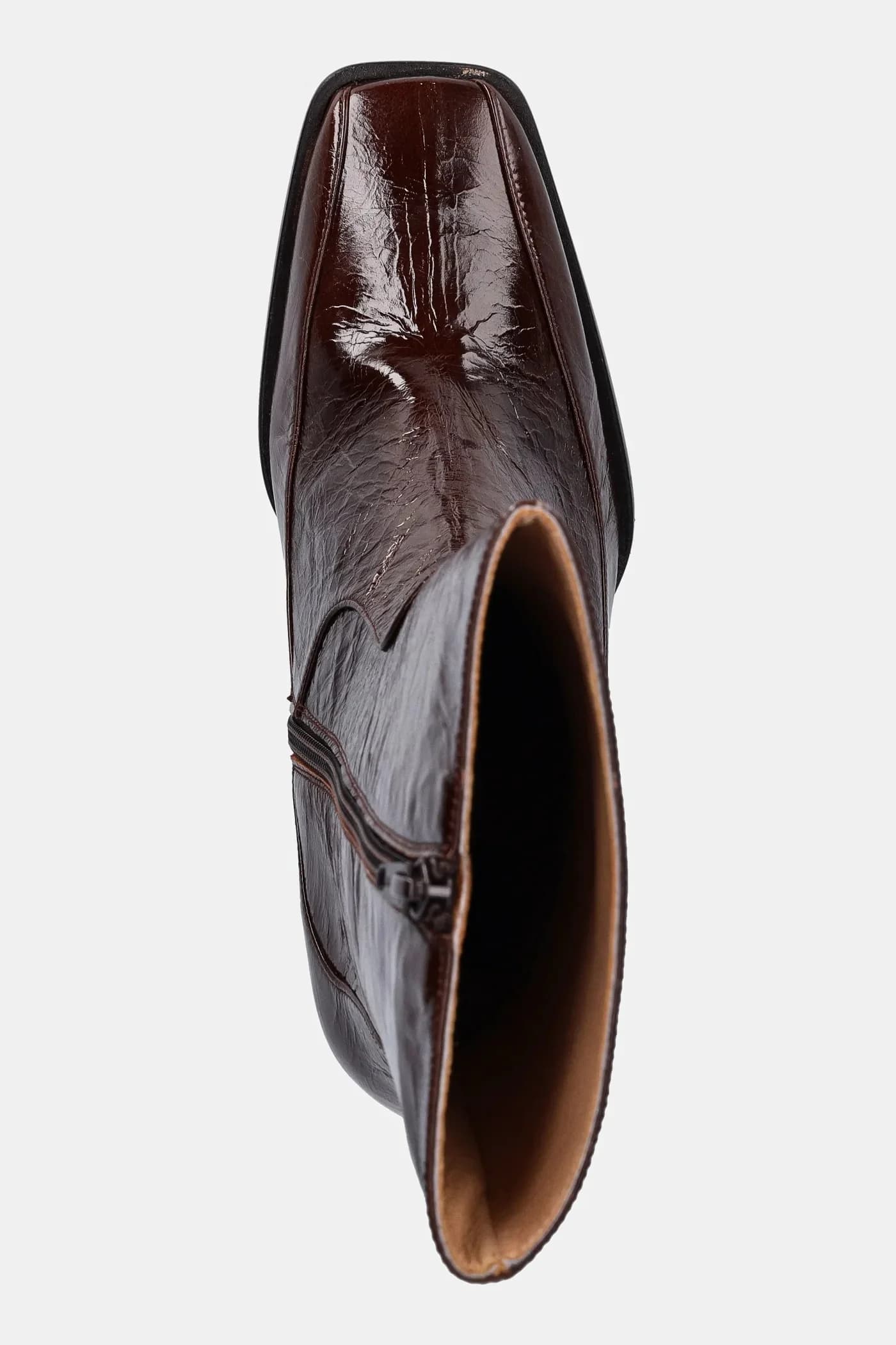 Кожаные ботильоны - фото 4