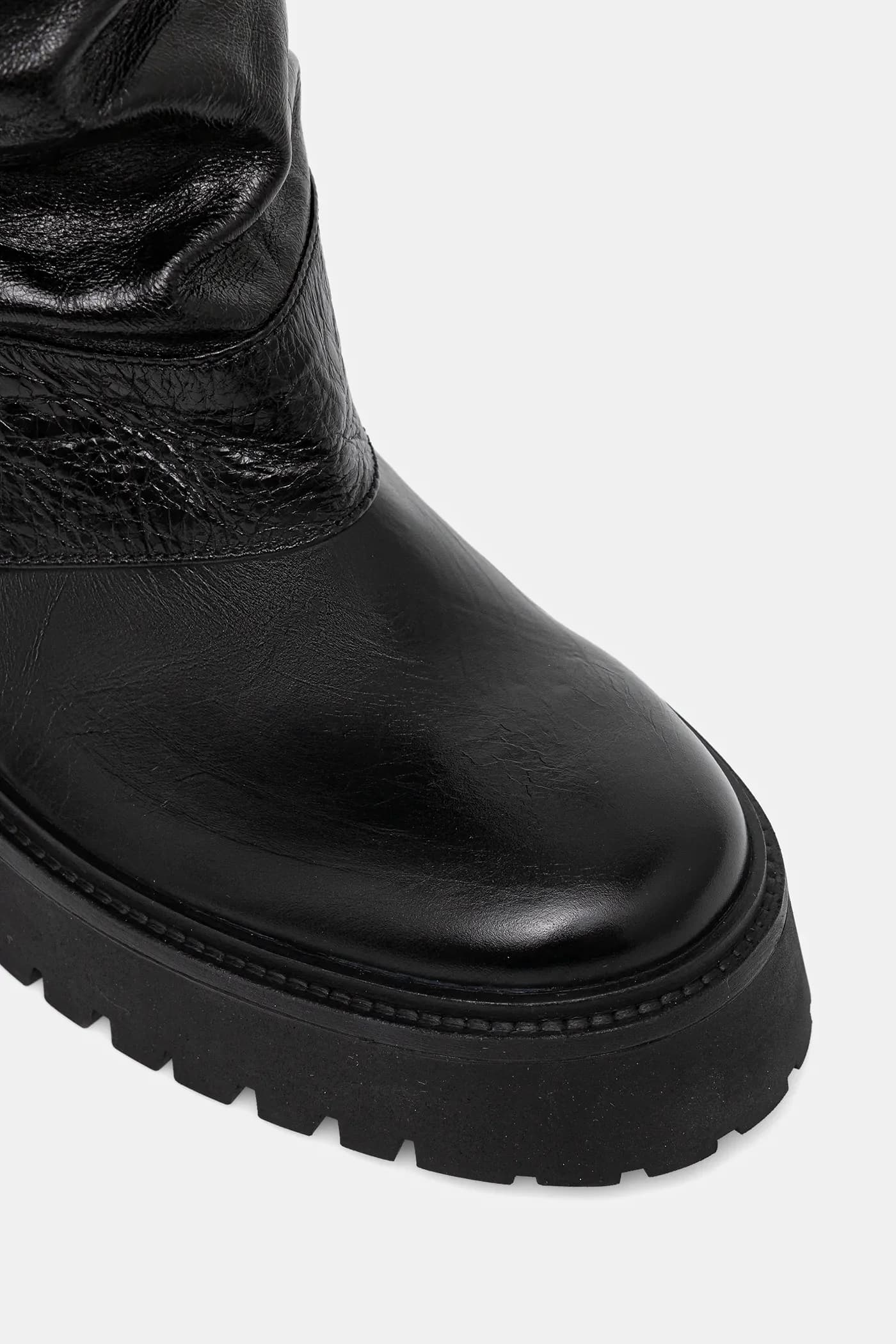 кожаные ботильоны Angie - фото 4