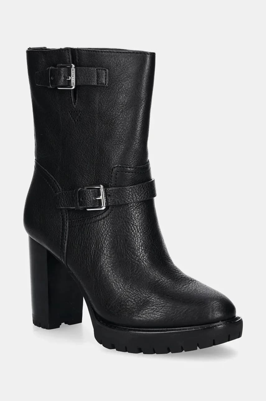 кожаные ботильоны Lyvia