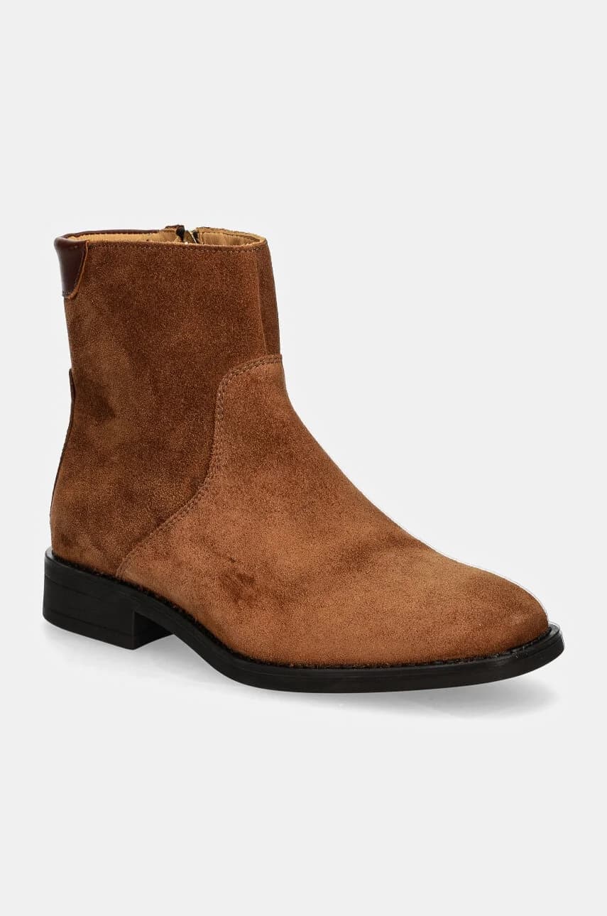 Замшевые ботильоны Fayy