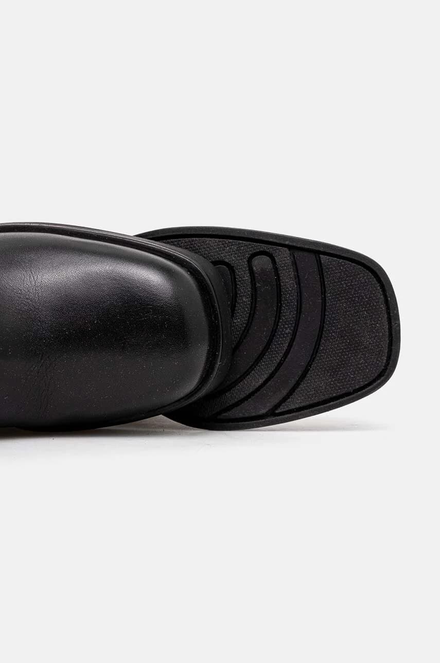 Кожаные ботильоны - фото 7