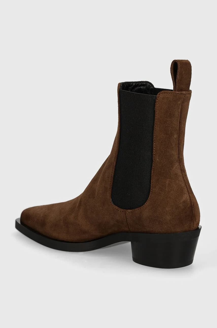 замшевые ботинки челси Bronco - фото 3