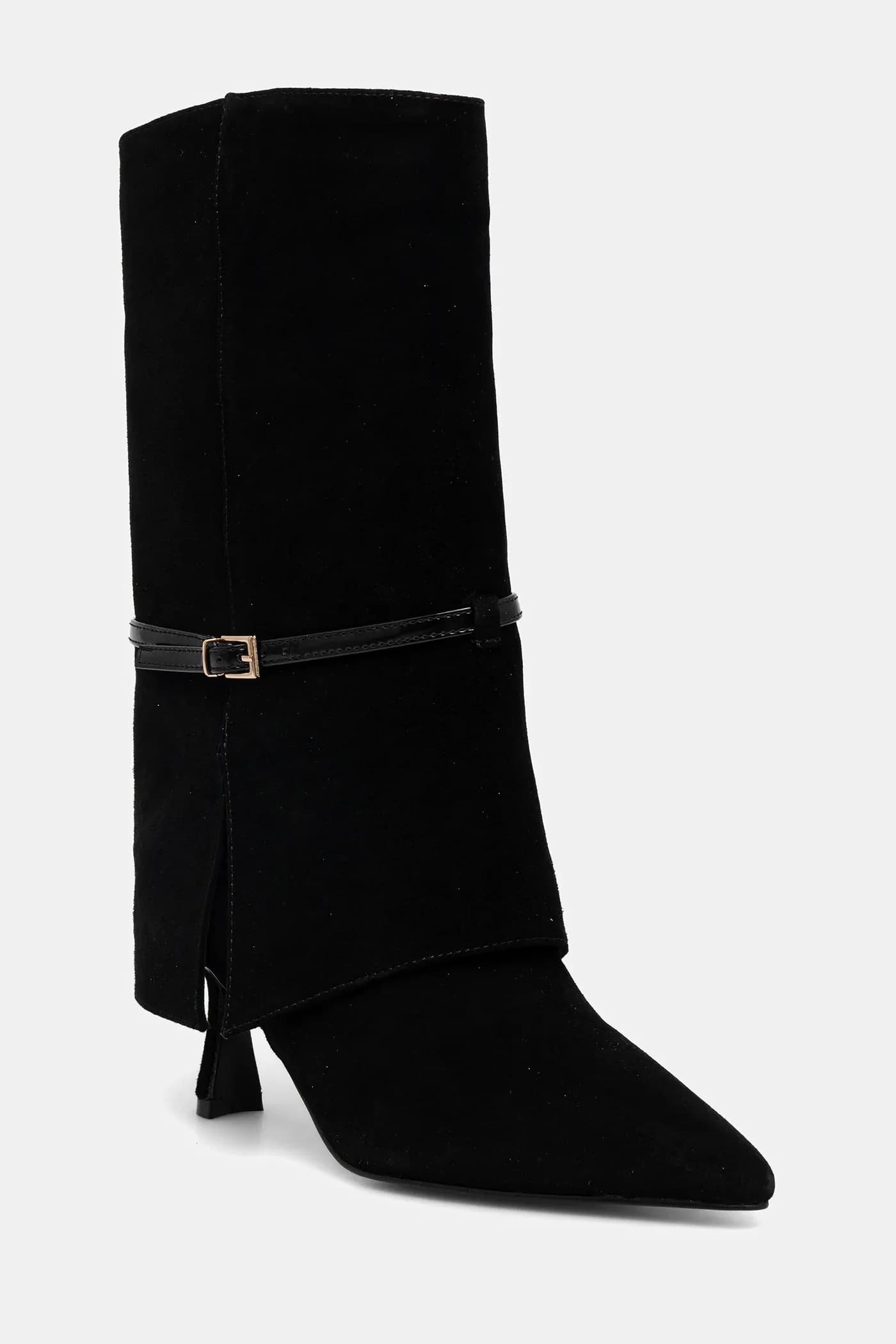 Замшевые ботильоны - фото 2