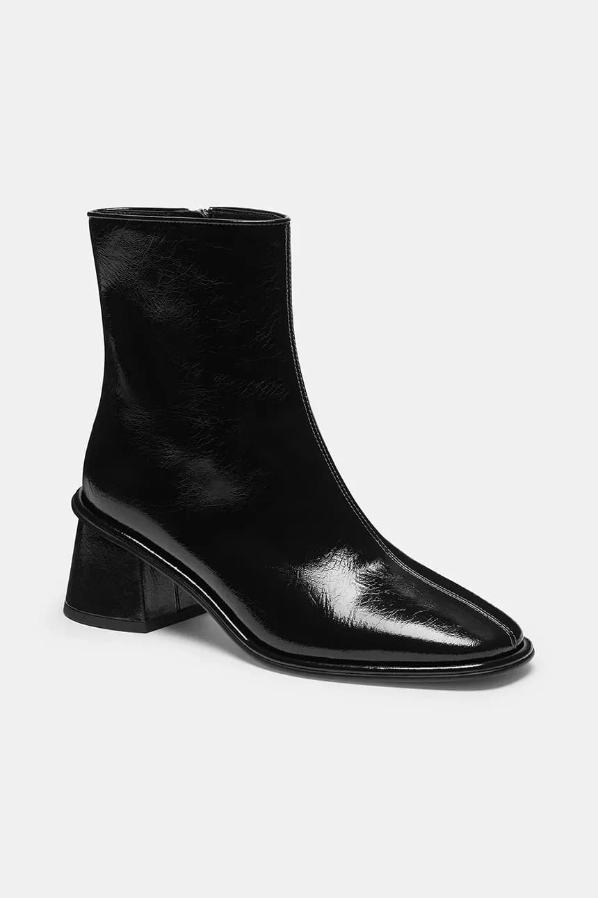 Кожаные ботильоны Gigi Glazed - фото 2