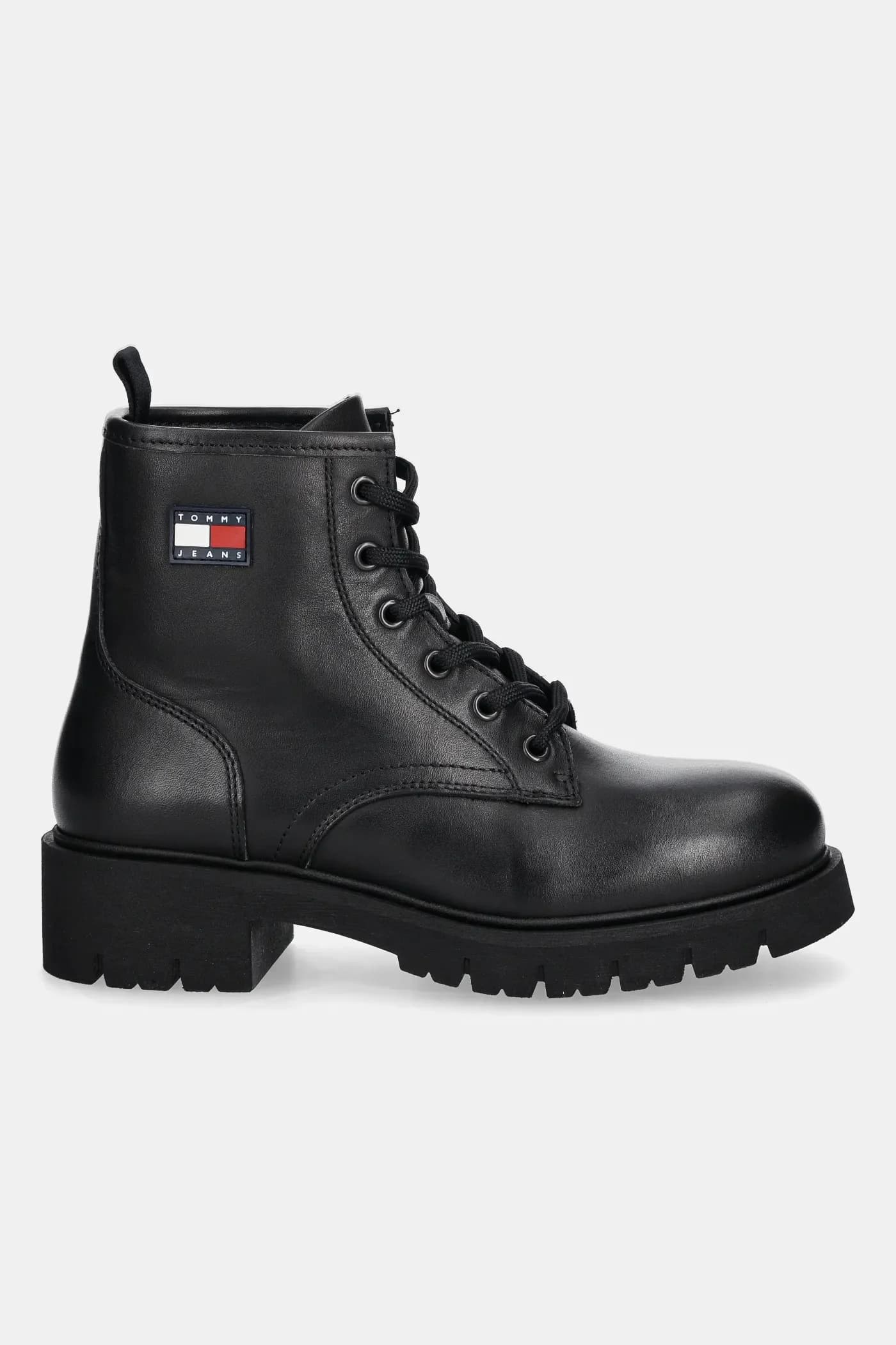 Кожаные ботинки TJW LACE UP LEATHER BOOT - фото 2