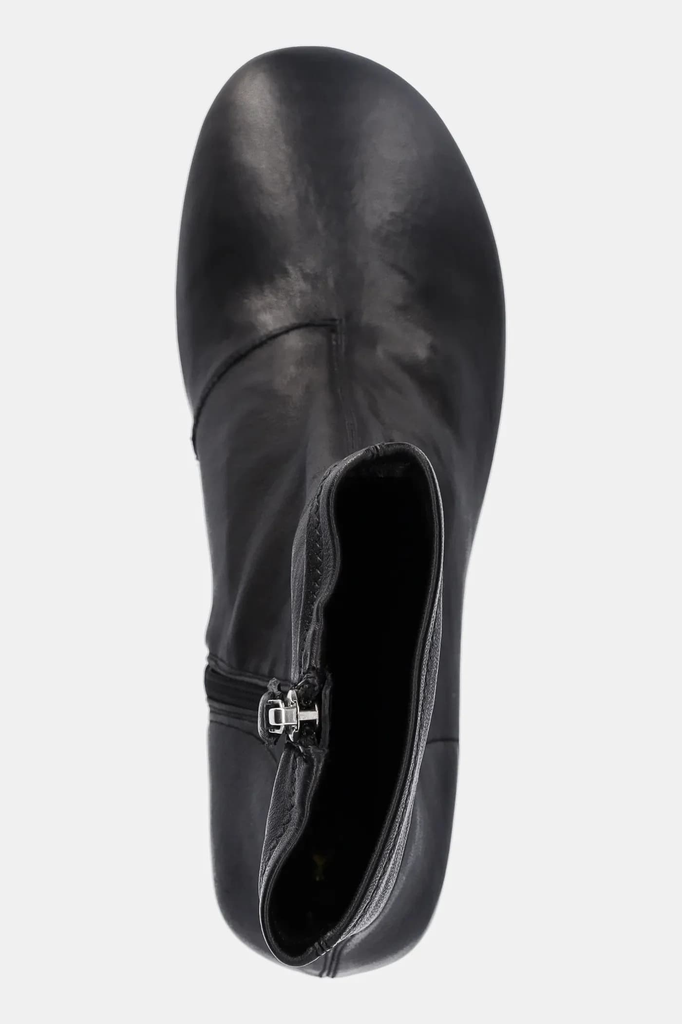 Кожаные ботильоны - фото 4