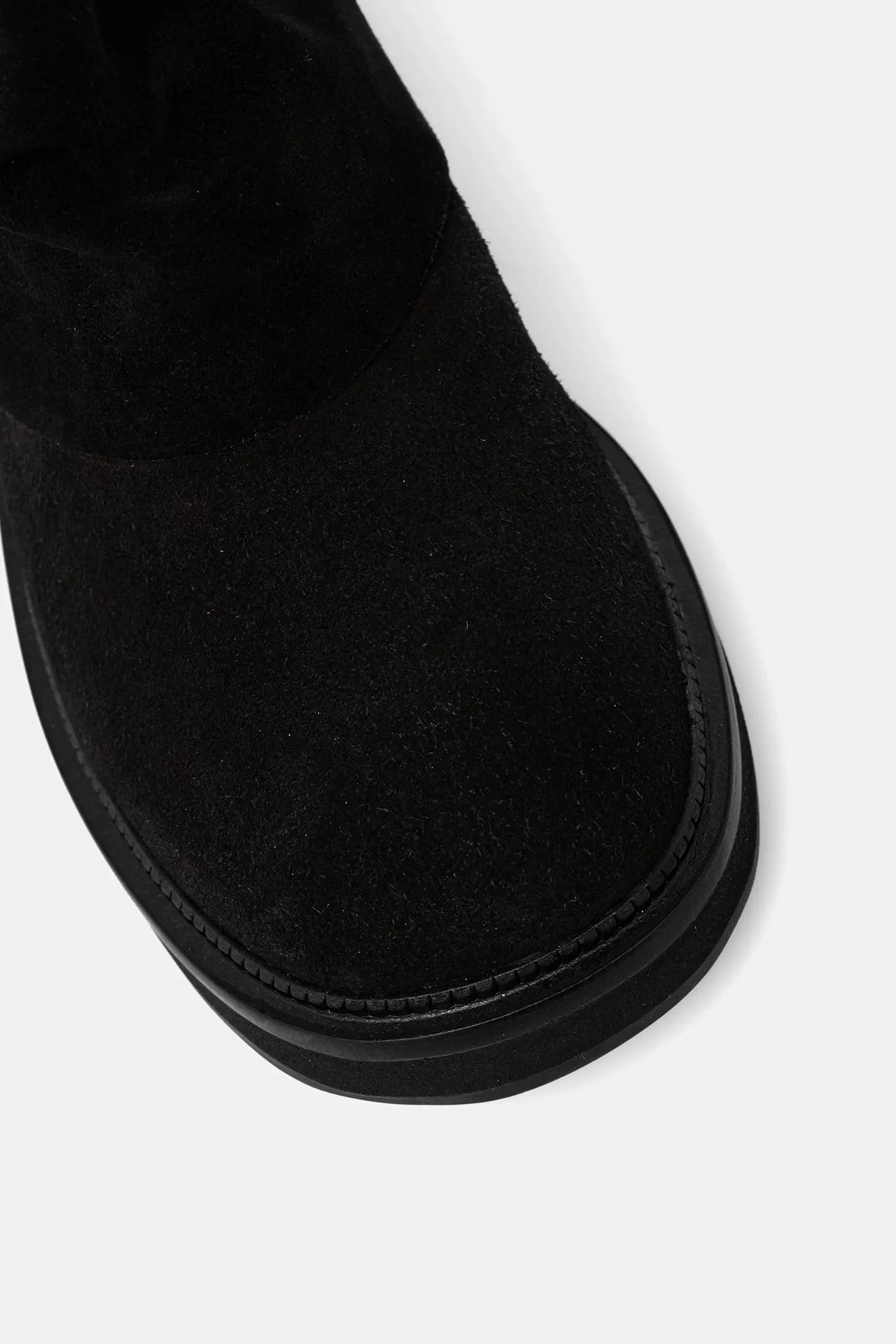 Замшевые ботильоны - фото 5