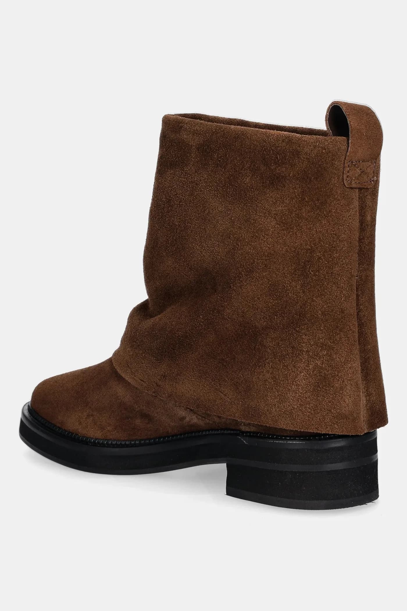 Замшевые ботильоны - фото 4