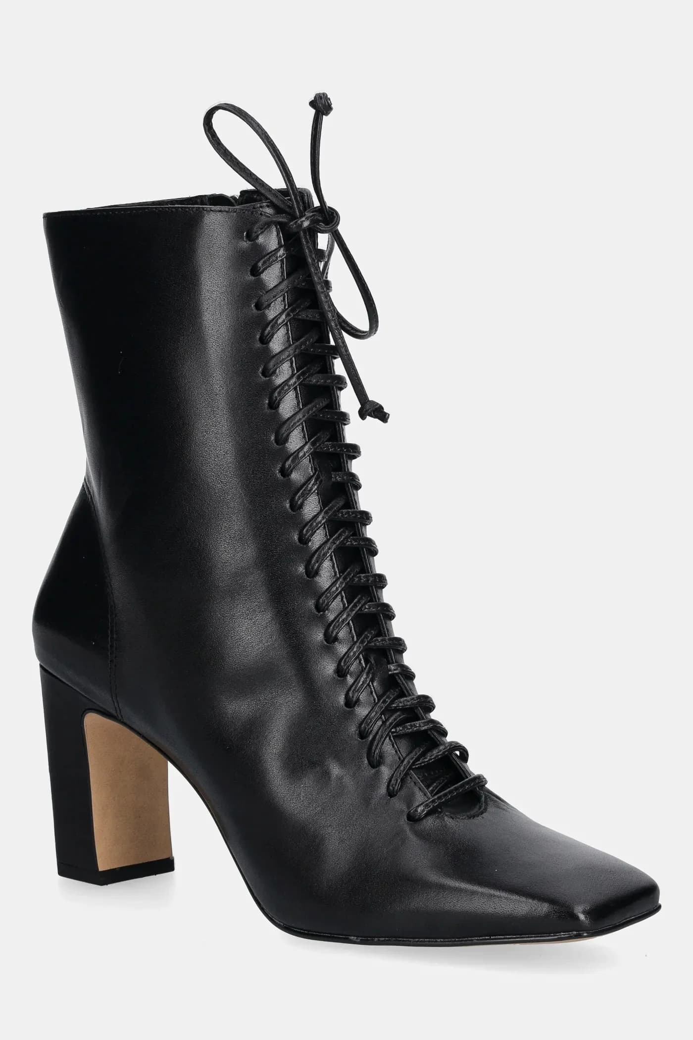 Кожаные ботильоны - фото 2