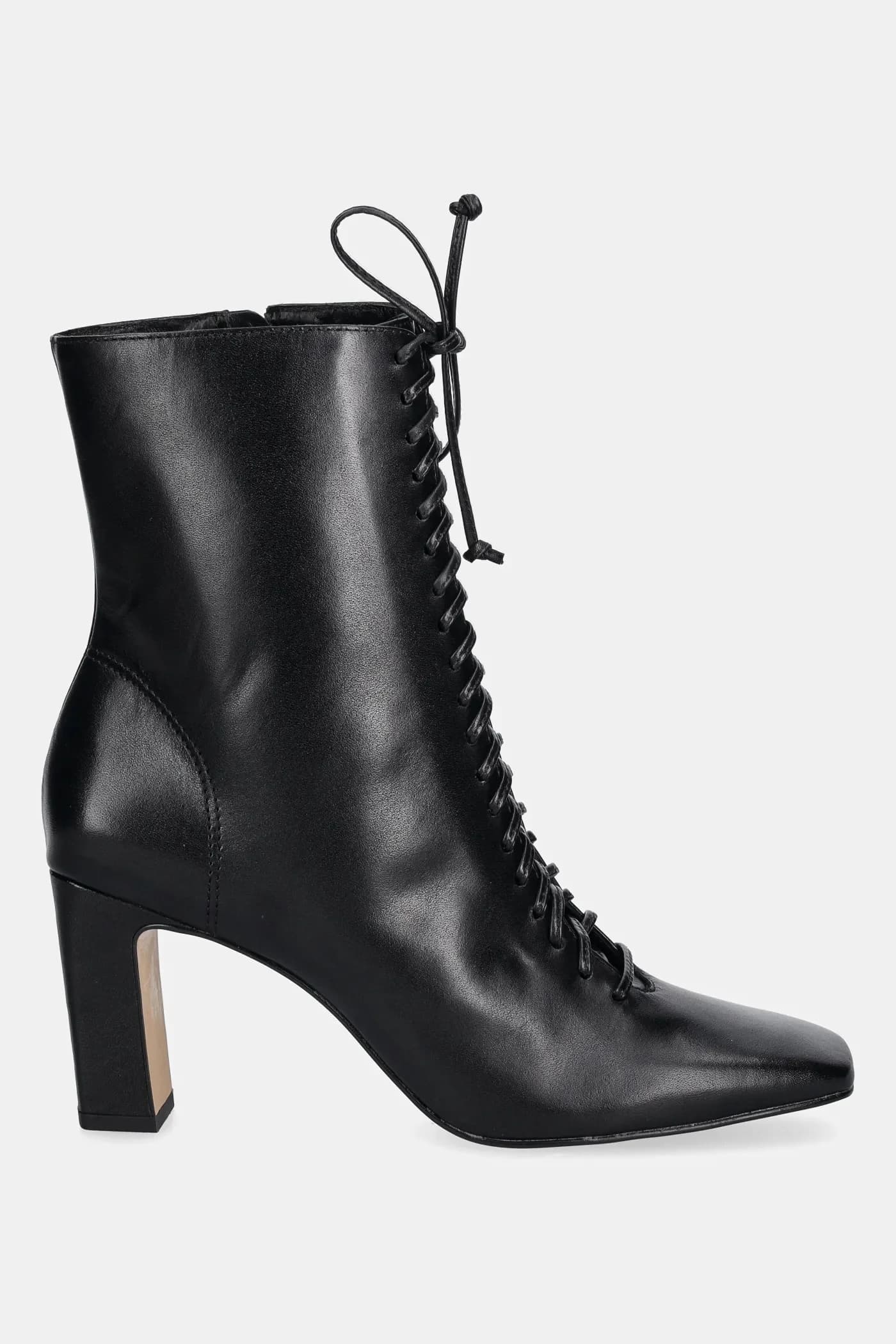 Кожаные ботильоны - фото 3