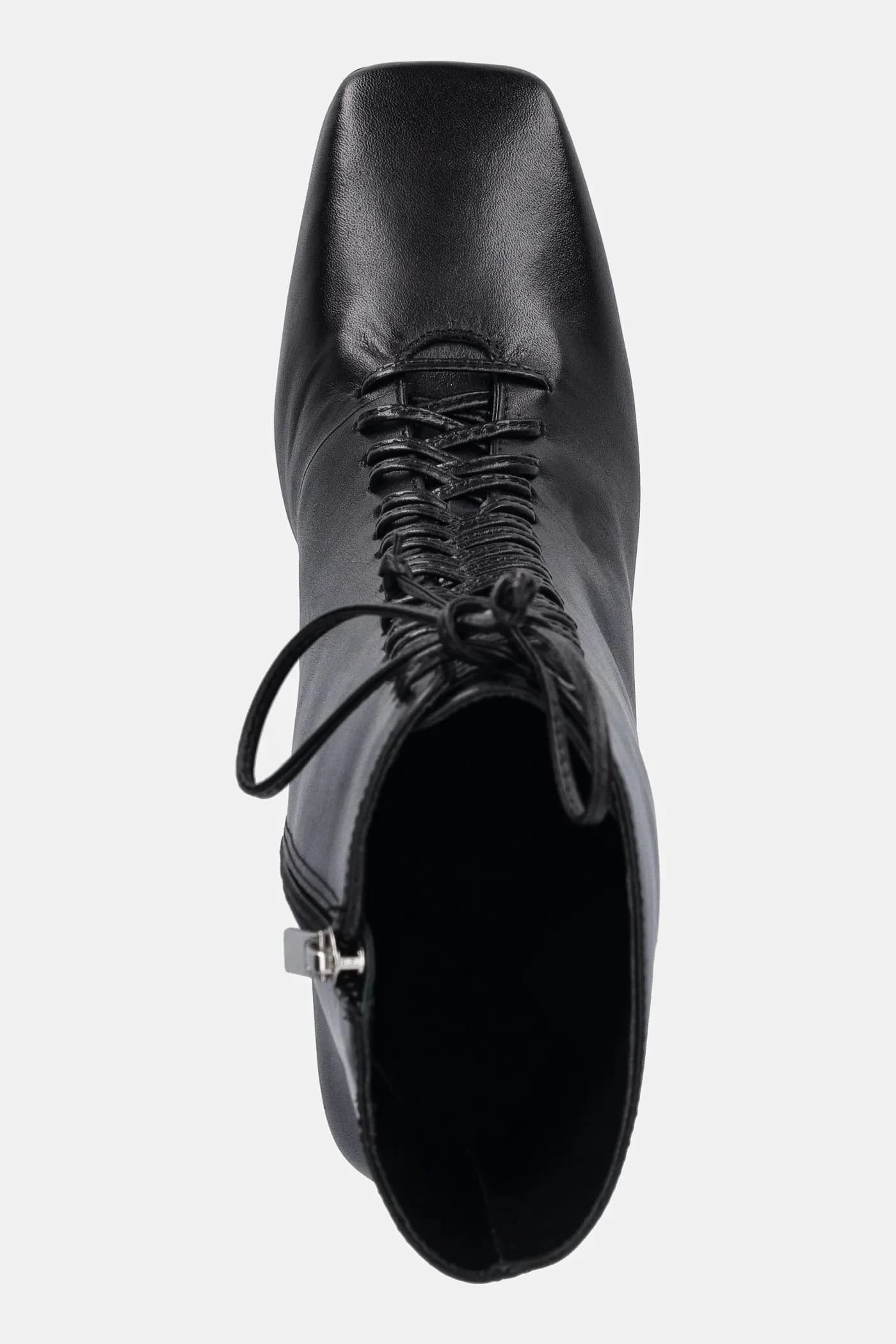 Кожаные ботильоны - фото 5