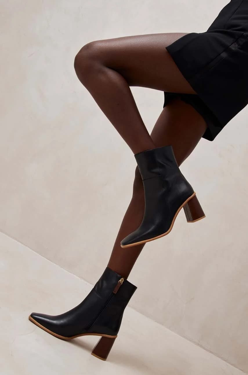 кожаные ботильоны West - фото 6