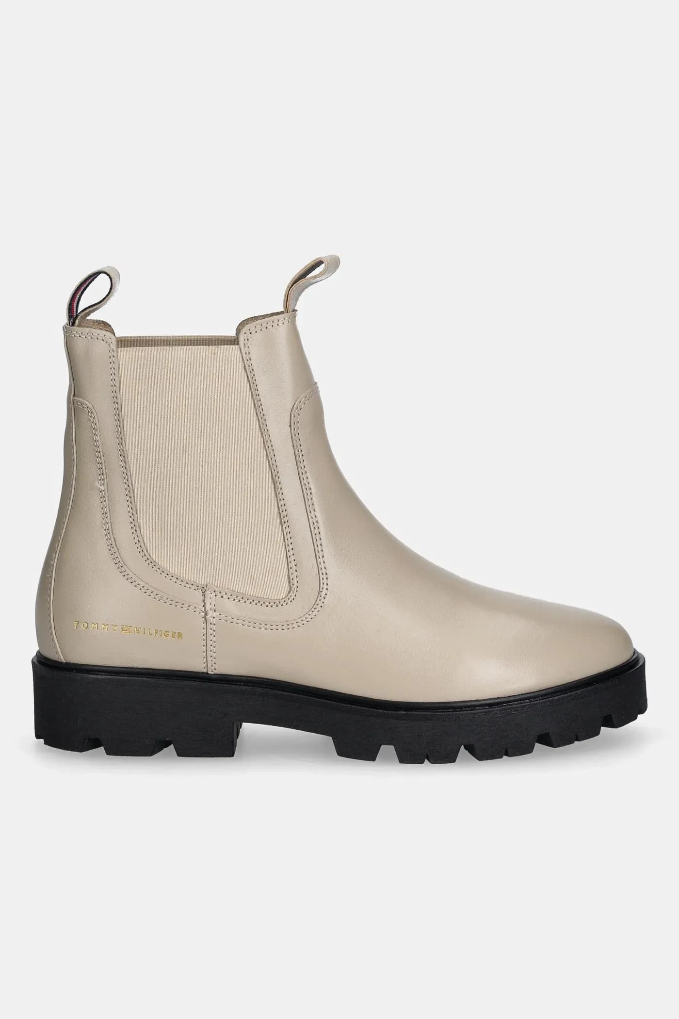 Кожаные ботинки челси TH LTHR LOW CHELSEA - фото 2