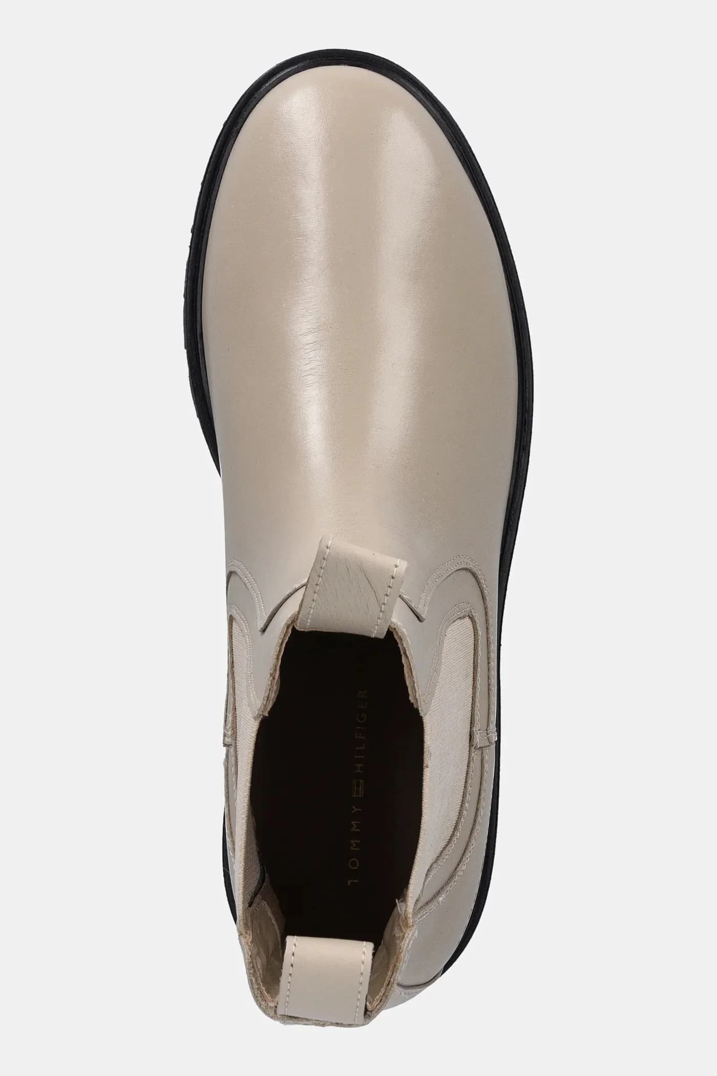 Кожаные ботинки челси TH LTHR LOW CHELSEA - фото 4