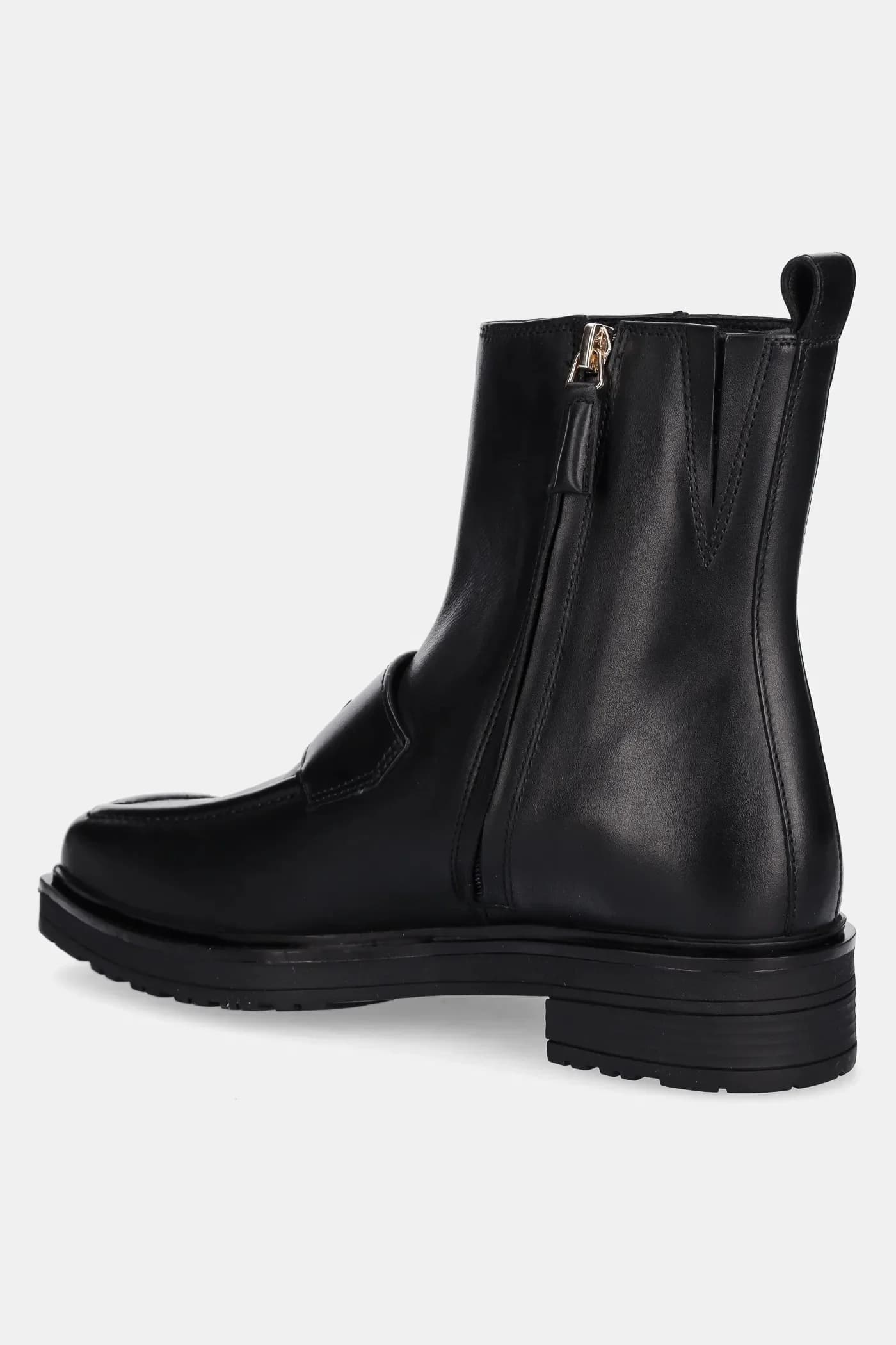 Кожаные ботильоны - фото 3