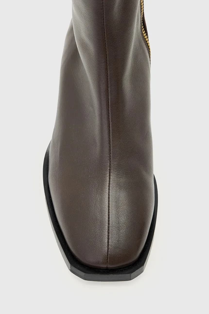 Кожаные ботильоны Avril Boot - фото 5