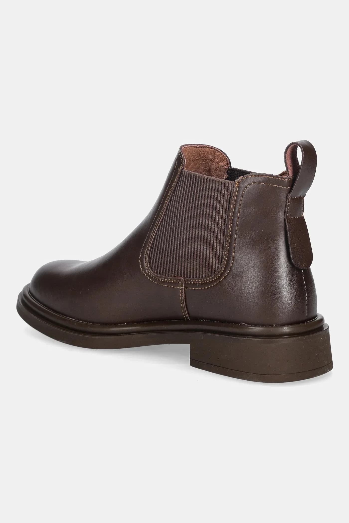 Кожаные ботинки челси - фото 3