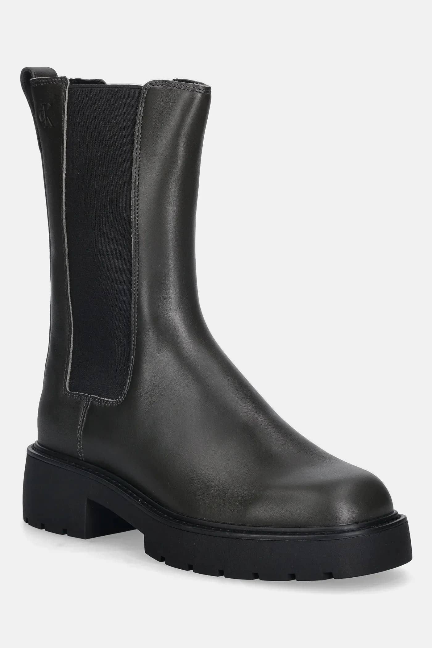 Кожаные ботинки челси CHUNKY HIGH CHELSEA