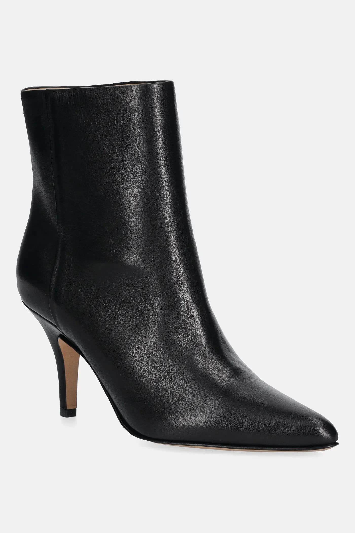 Кожаные ботильоны