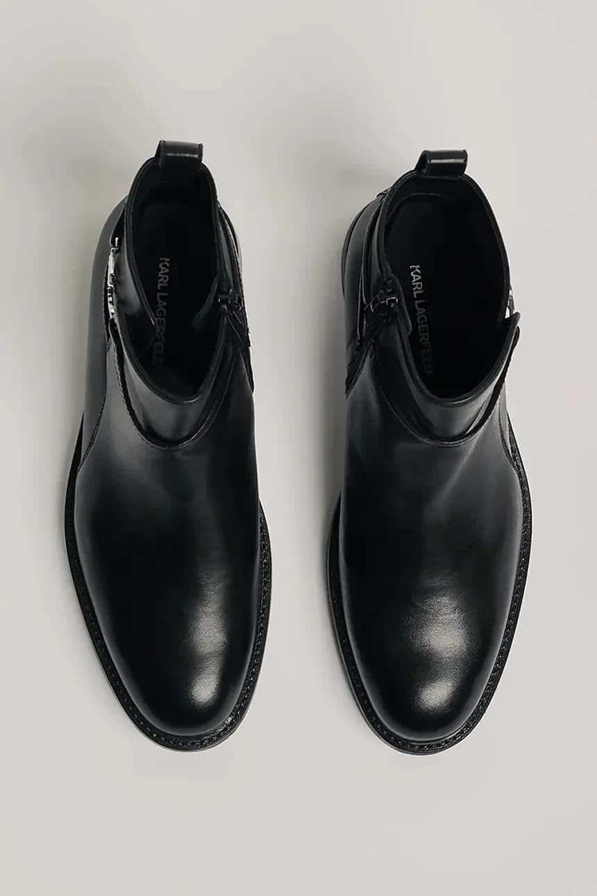 BLAKE кожаные ботильоны - фото 4