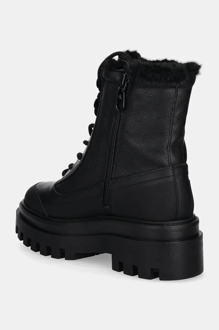 Ботильоны FLATFORM LACE UP BOOT - фото 3