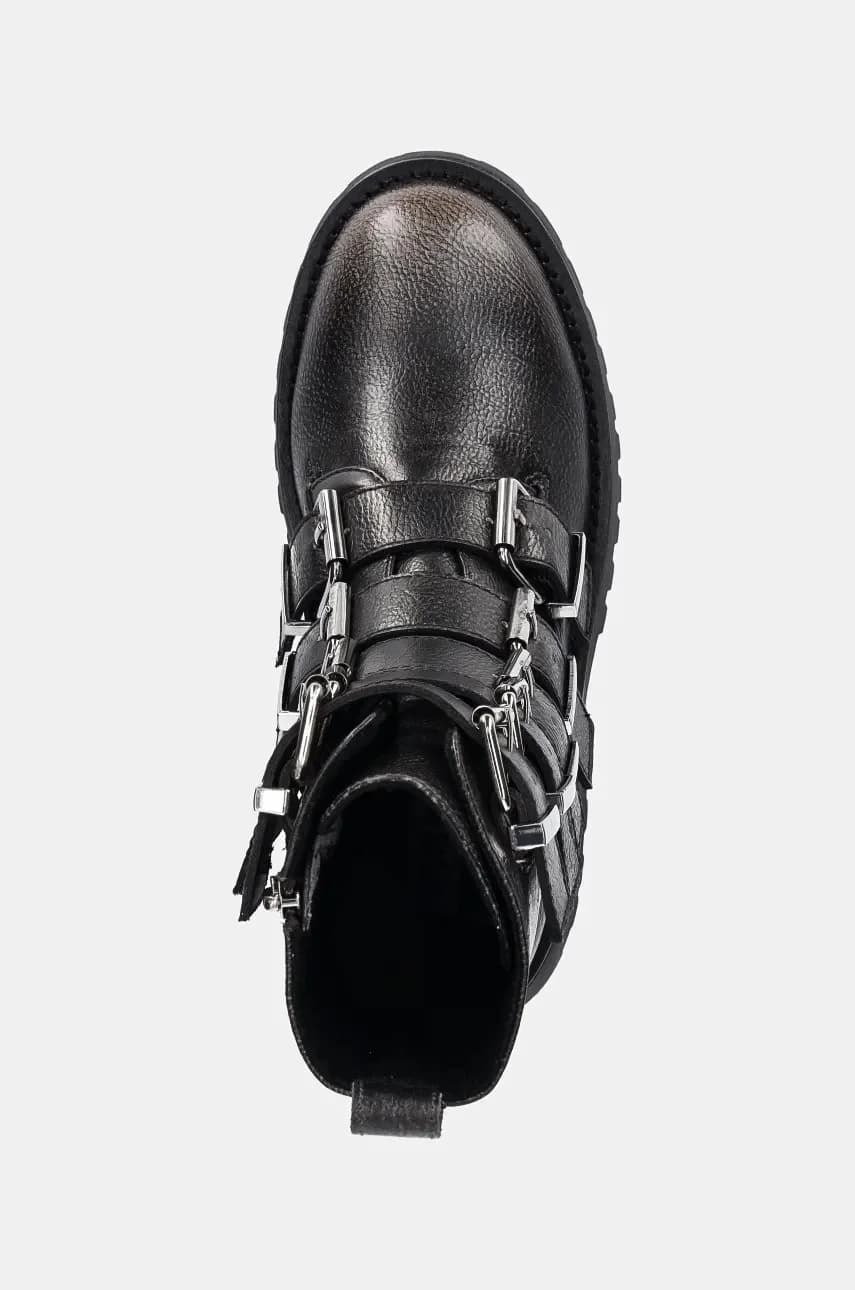 Кожаные ботильоны Director - фото 4