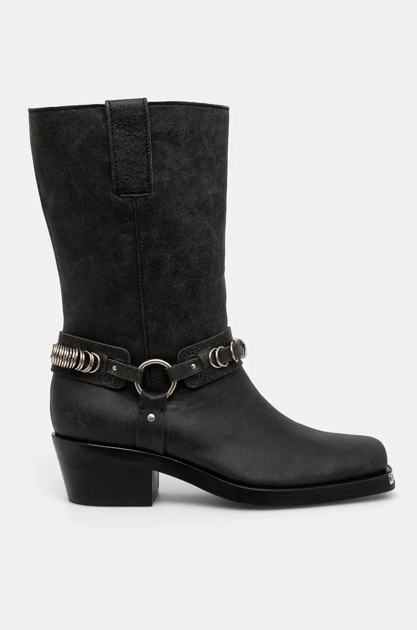 Кожаные ботильоны Motty Used - фото 2