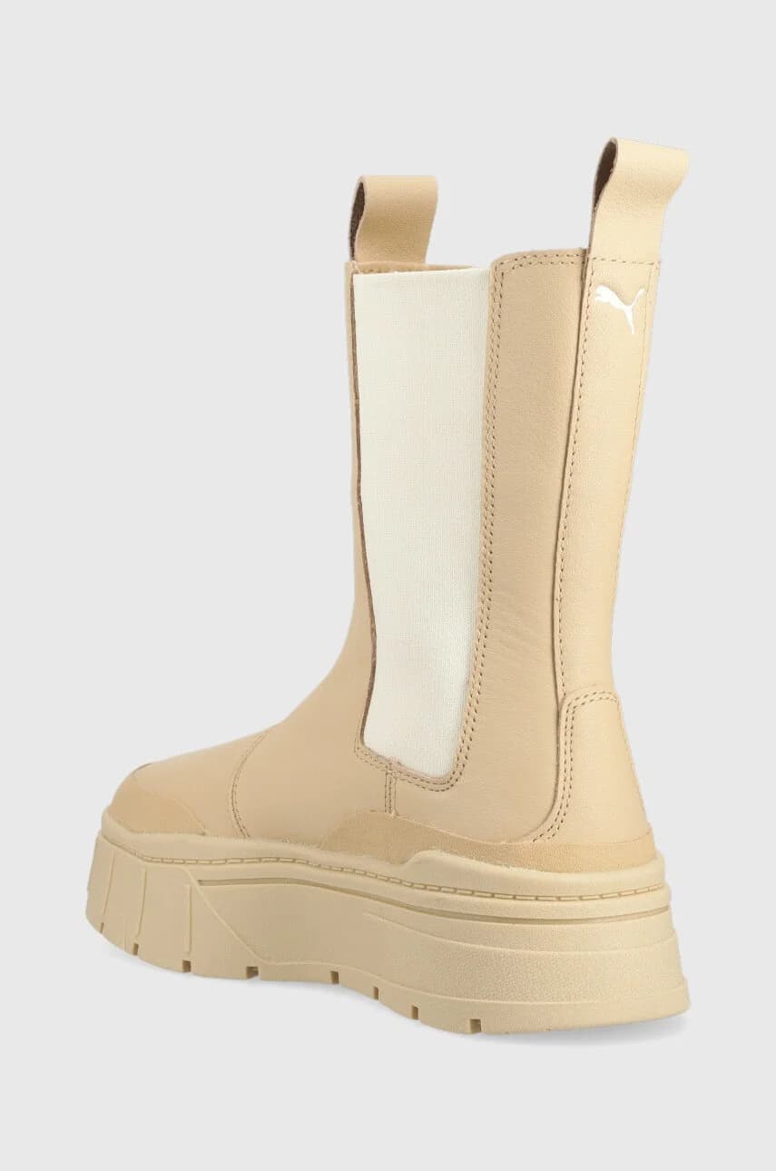 Кожаные ботильоны Mayze Stack - фото 3