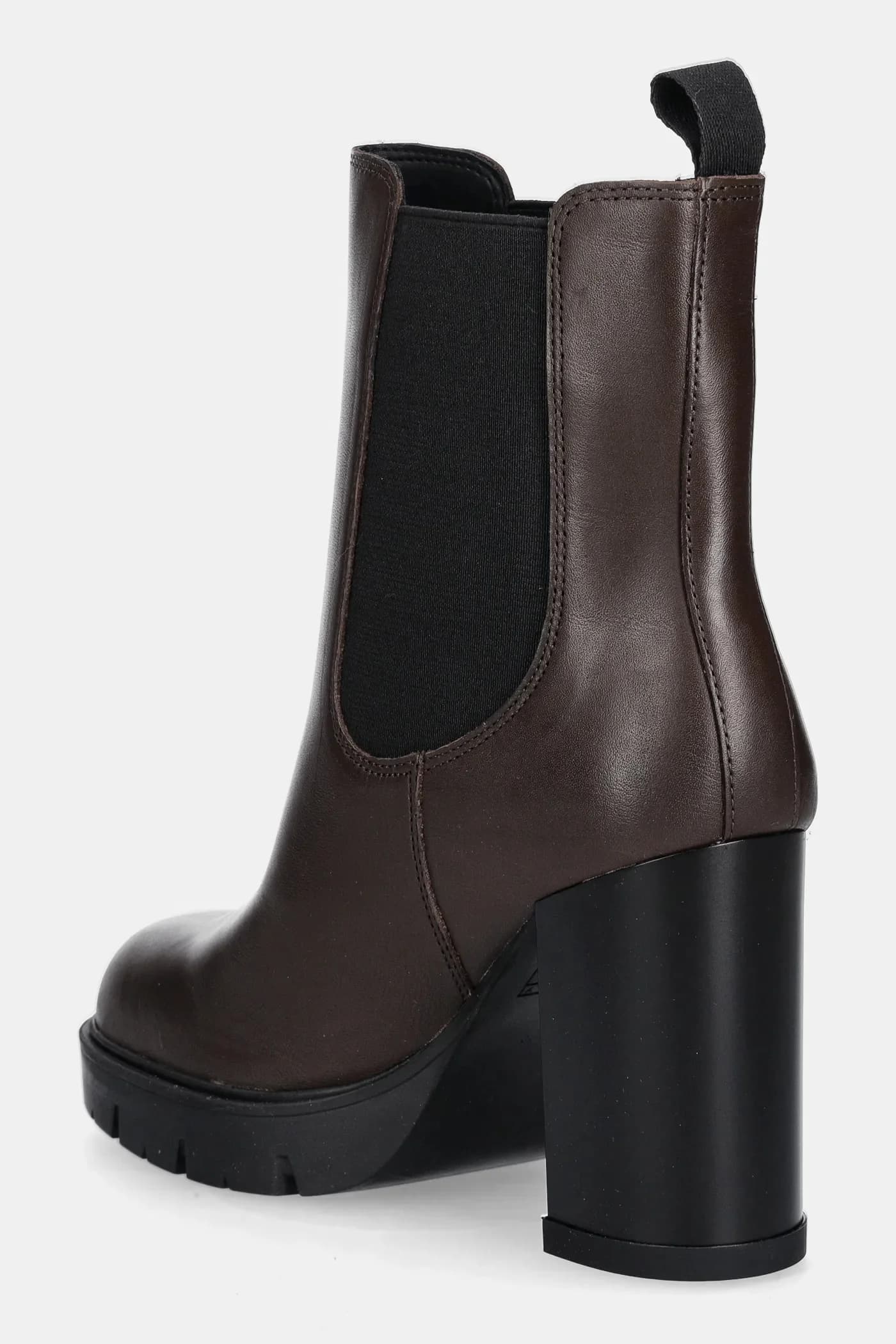 TJW LEATHER HEEL BOOT кожаные ботинки - фото 3