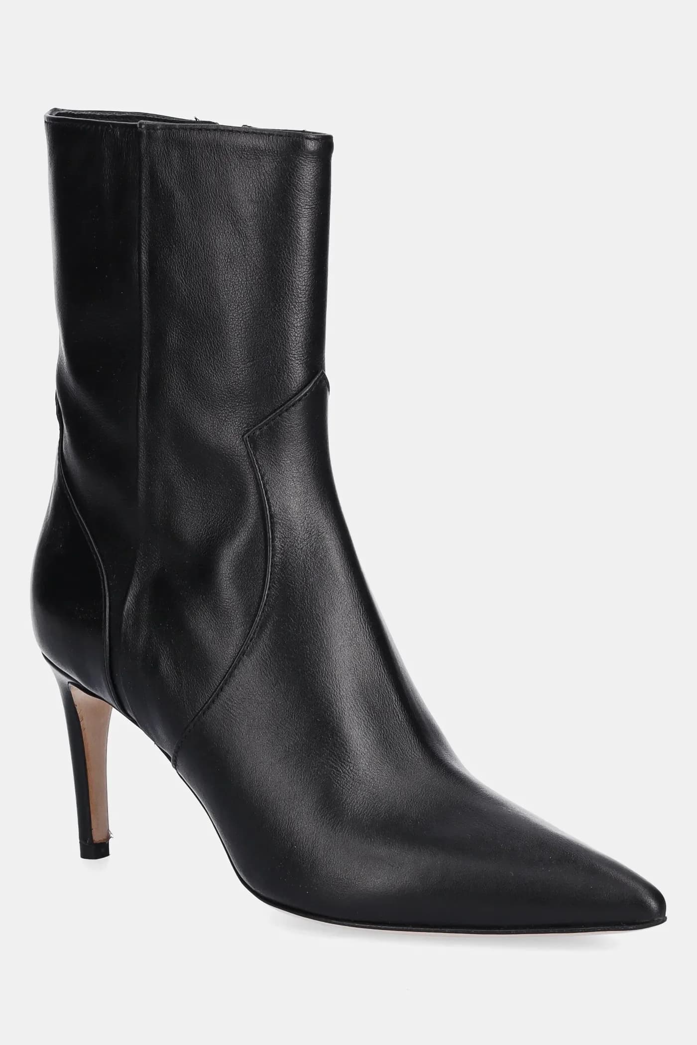 кожаные ботильоны Davy