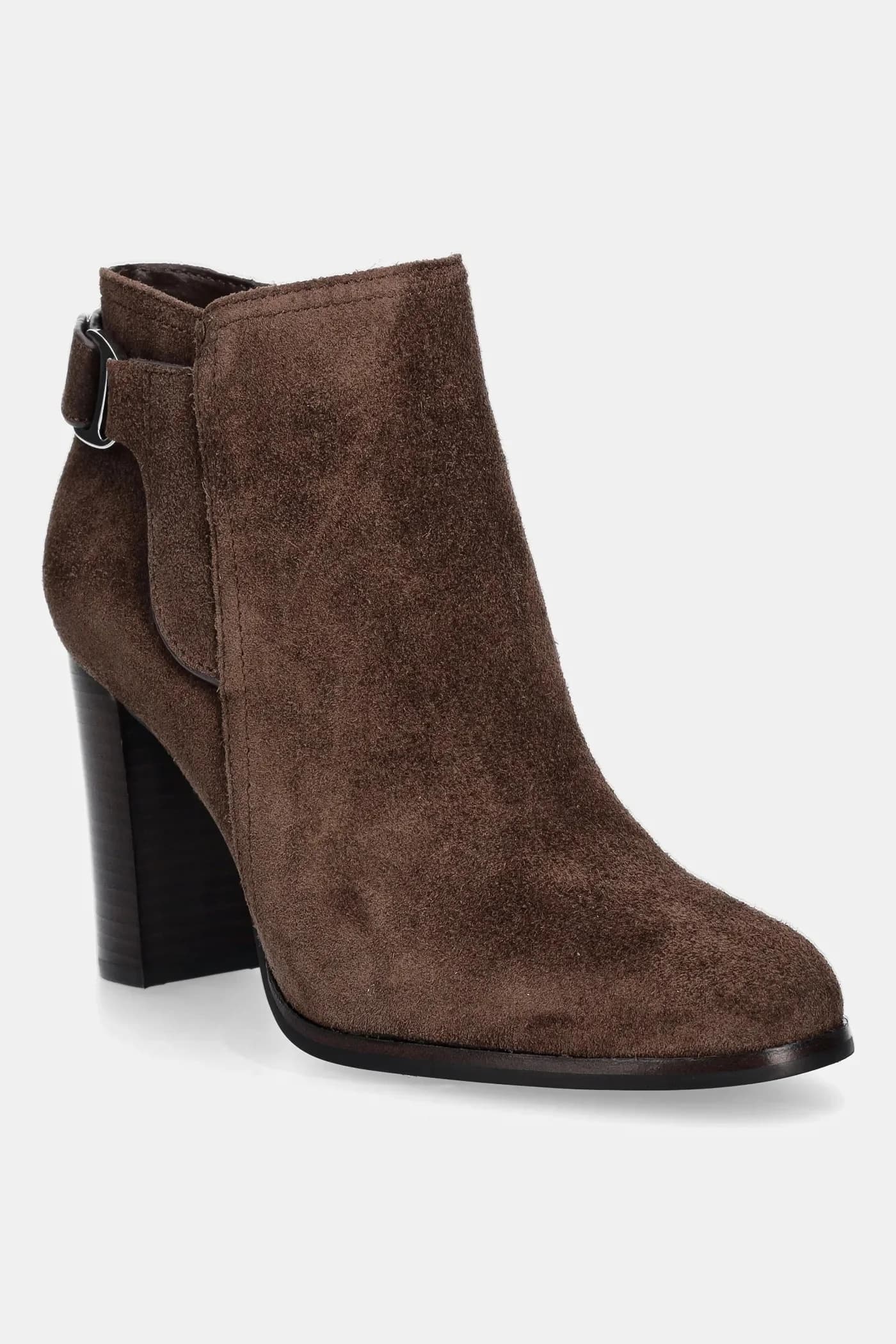 Замшевые ботильоны Tasha Bt Hl