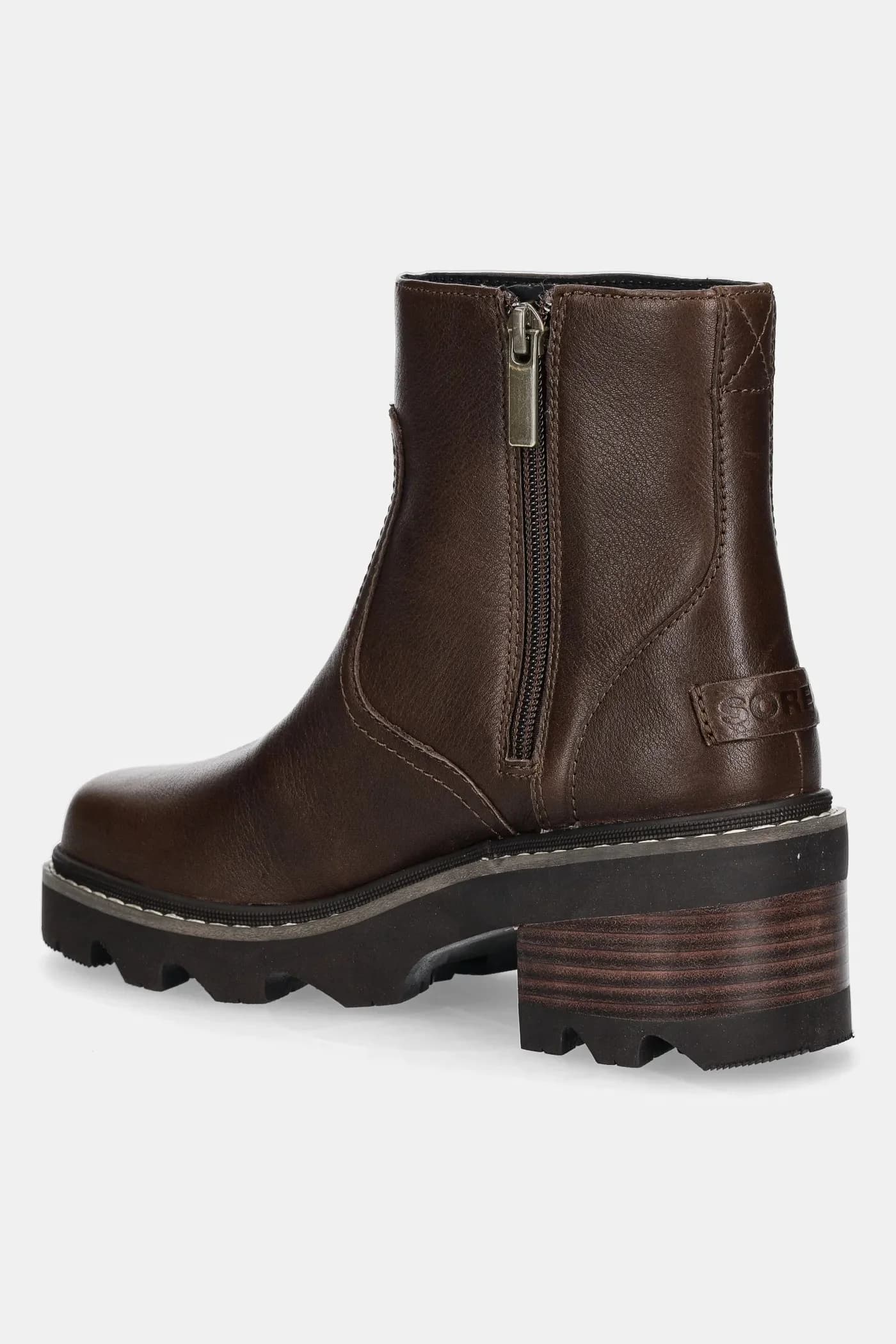 Кожаные ботильоны JOAN NOW на молнии - фото 3