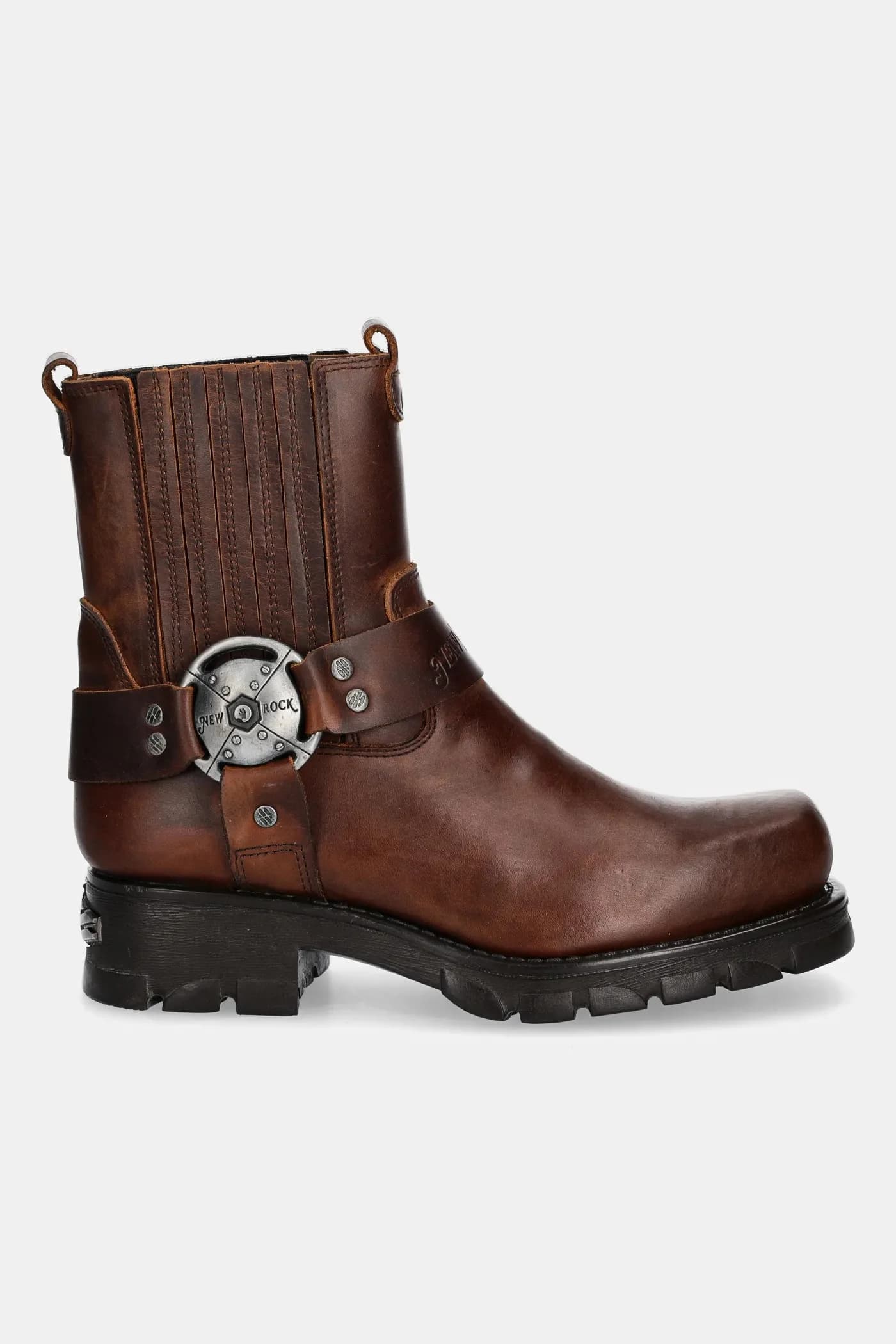 Кожаные ботинки челси Alaska Cuero, Motorcycle Marron - фото 2