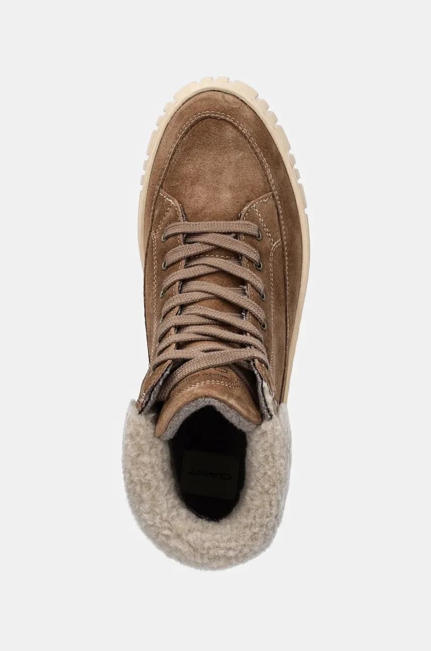 замшевые туфли Snowmont - фото 4