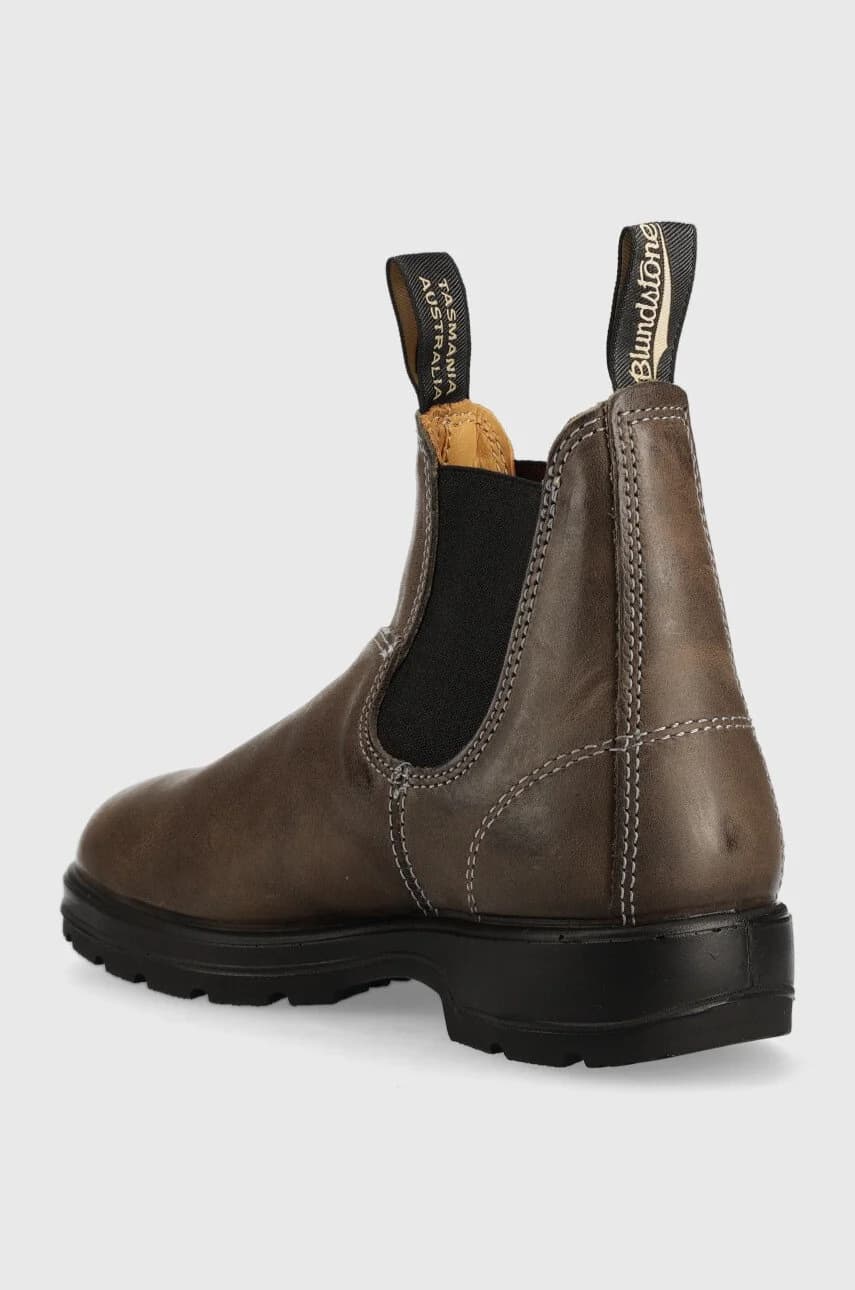 Кожаные ботинки челси 1469 - фото 3