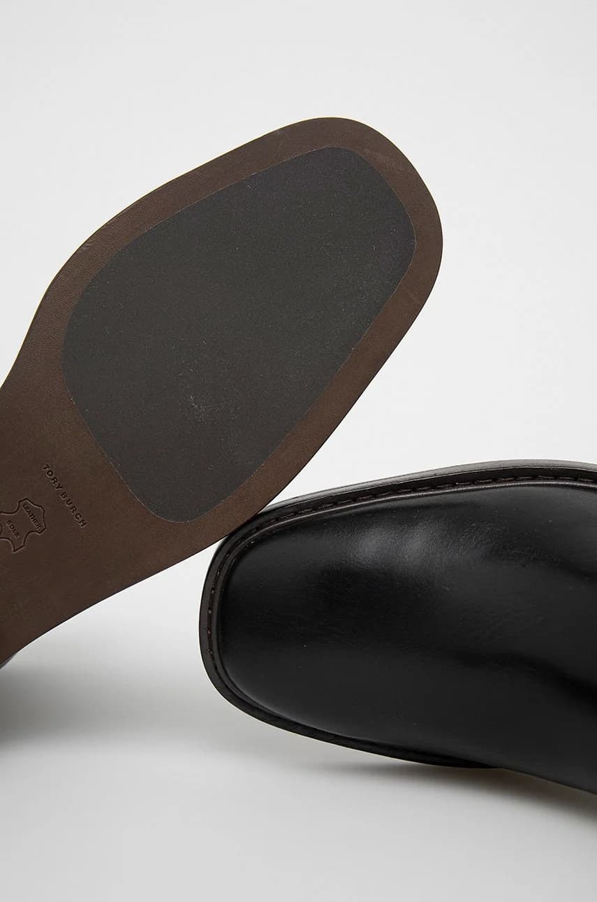 кожаные ботинки челси - фото 4