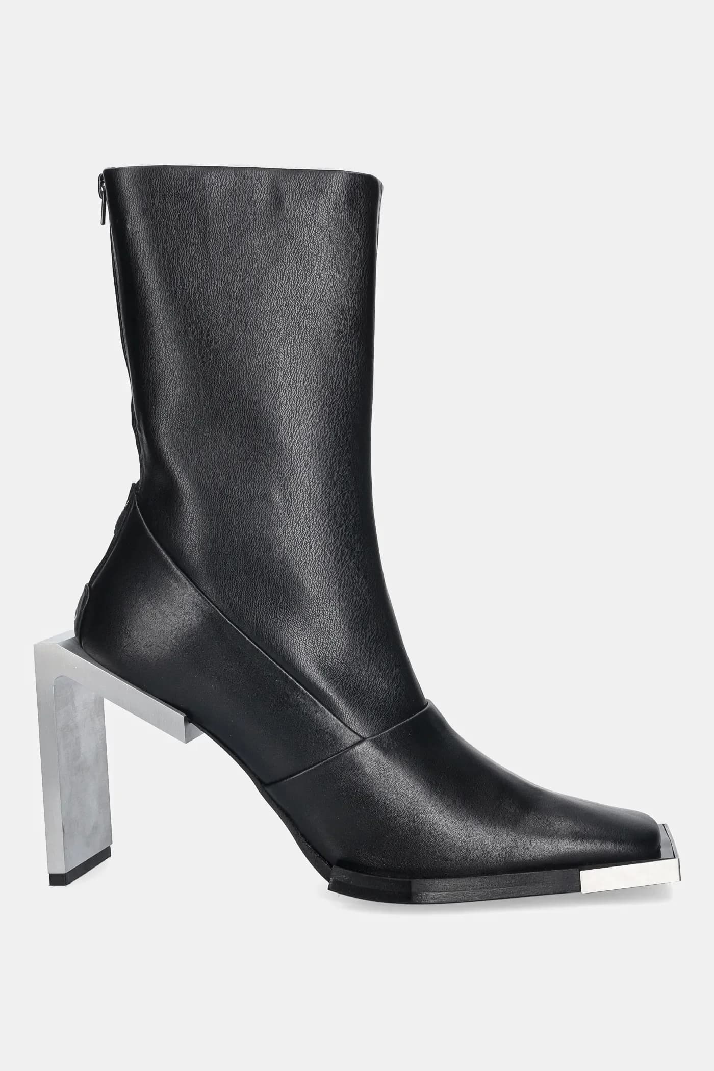 Кожаные ботильоны - фото 2