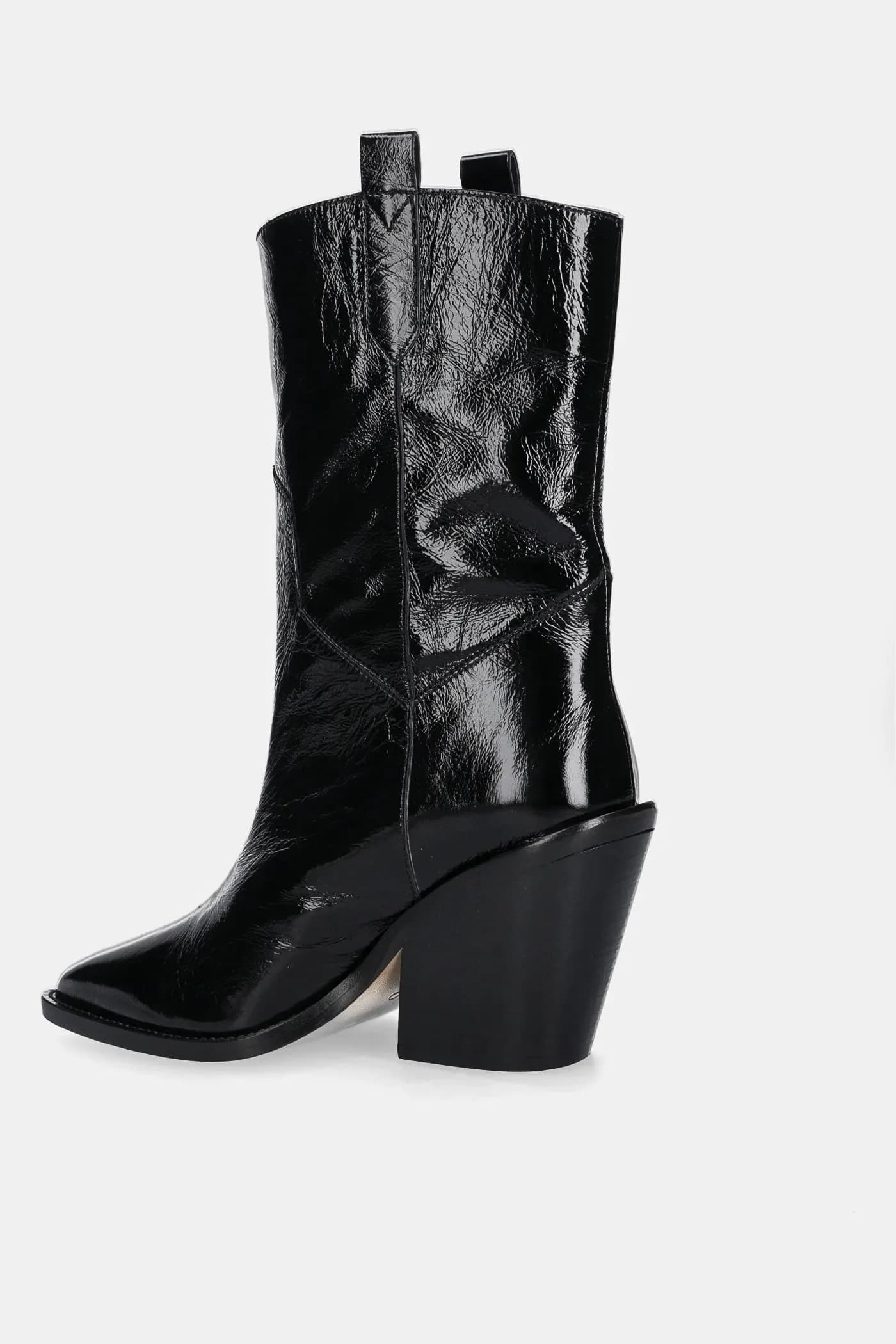 Кожаные ковбойские сапоги Mazola - фото 3