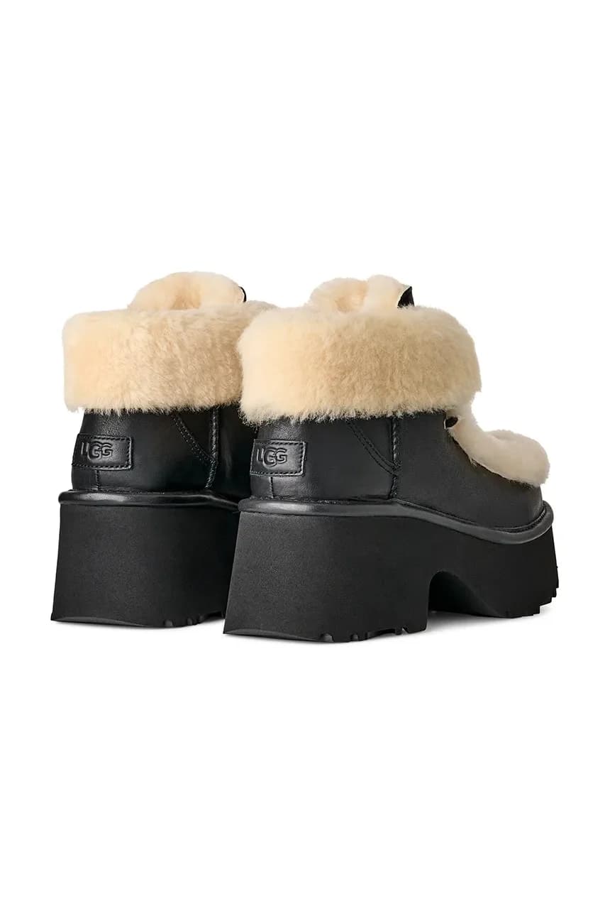 Кожаные ботильоны Esmee на шнуровке - фото 3