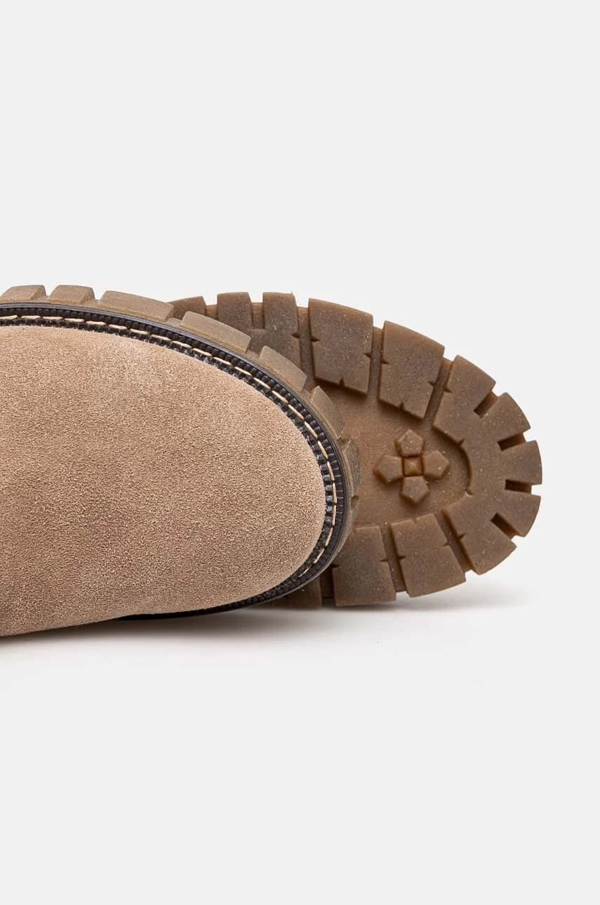 Замшевые ботильоны - фото 6