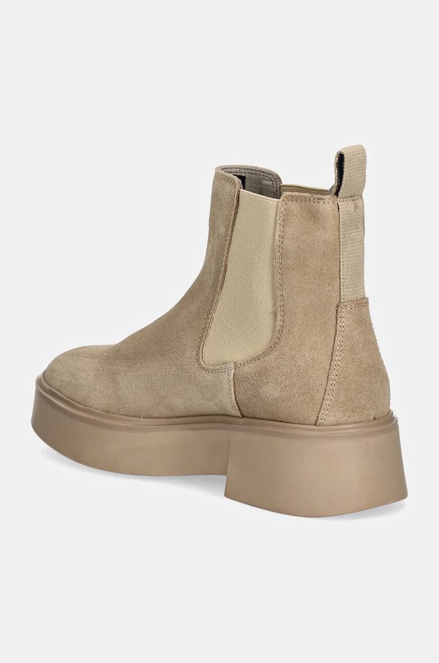 Замшевые ботильоны MINIMAL SUEDE CHELSEA FLAG - фото 3