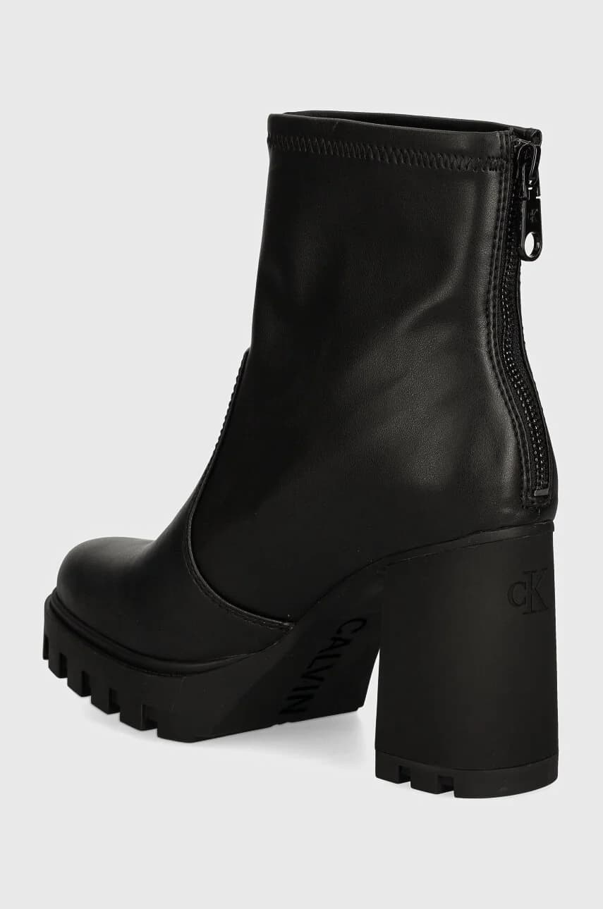 HEEL PLATFORM ZIP BOOT Ботильоны MG NAPPA - фото 3