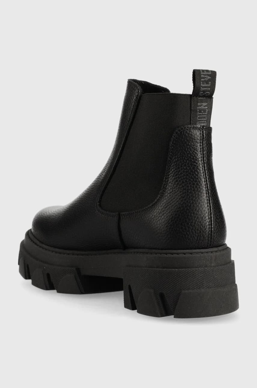 Ботинки челси из смесовой кожи - фото 3