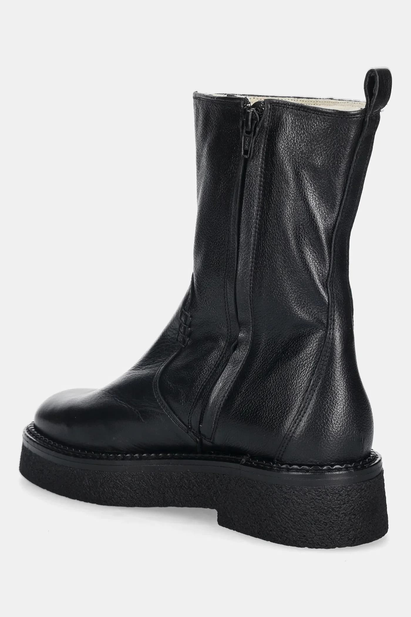 Кожаные ботильоны - фото 3