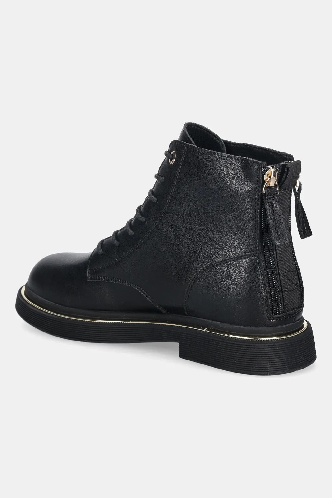 Кожаные ботинки SS2N4101 - фото 3