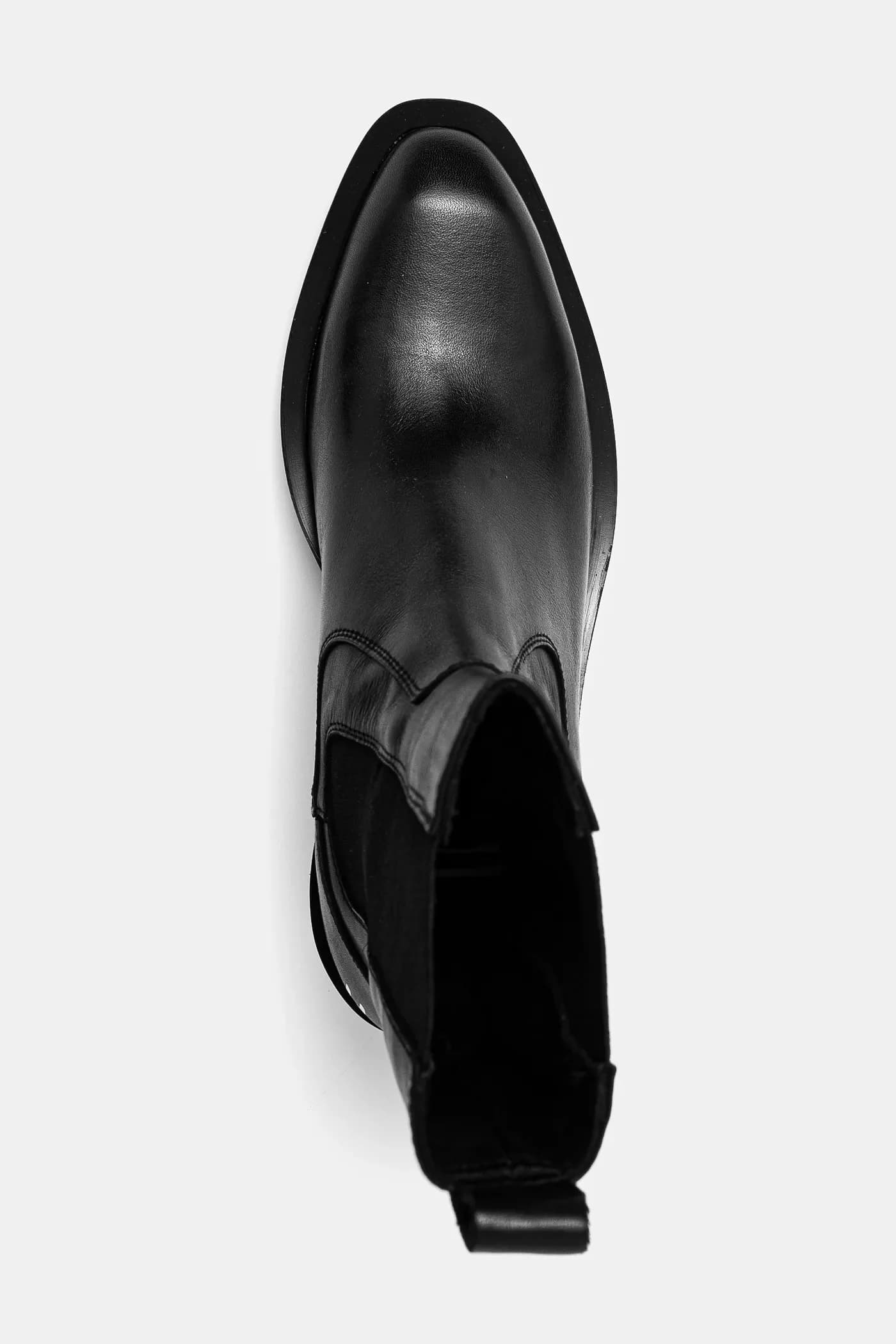 Кожаные ботинки челси - фото 6